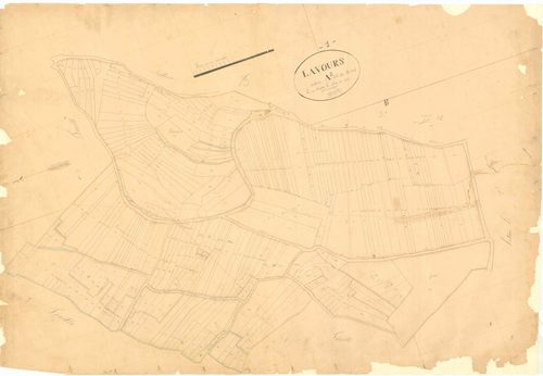 Lavours - 3 P 6834 - 3 P 6834 -  Feuille 2  (1836)