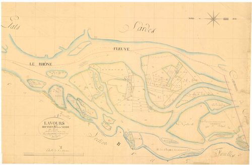 Lavours - 3 P 6841 - 3 P 6841 -  Feuille 3  (1836)