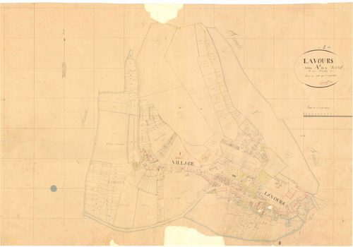Lavours - 3 P 6838 - 3 P 6838 -  Feuille 6  (1836)