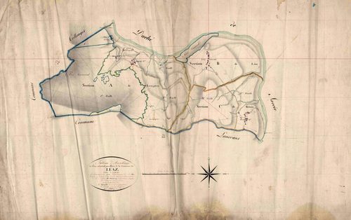 Léaz - 3 P 10183-1 - 3 P 10183-1 -  Tableau d'assemblage  (1818)