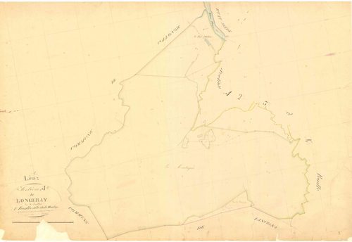 Léaz - 3 P 6905 - 3 P 6905 -  Feuille 1  (1847)