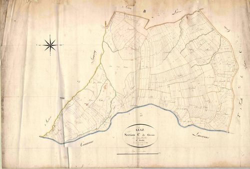 Léaz - 3 P 10183-5 - 3 P 10183-5 -  Feuille 1  (1818)
