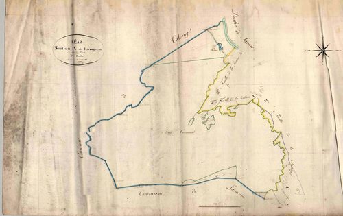 Léaz - 3 P 10183-2 - 3 P 10183-2 -  Feuille 1  (1818)