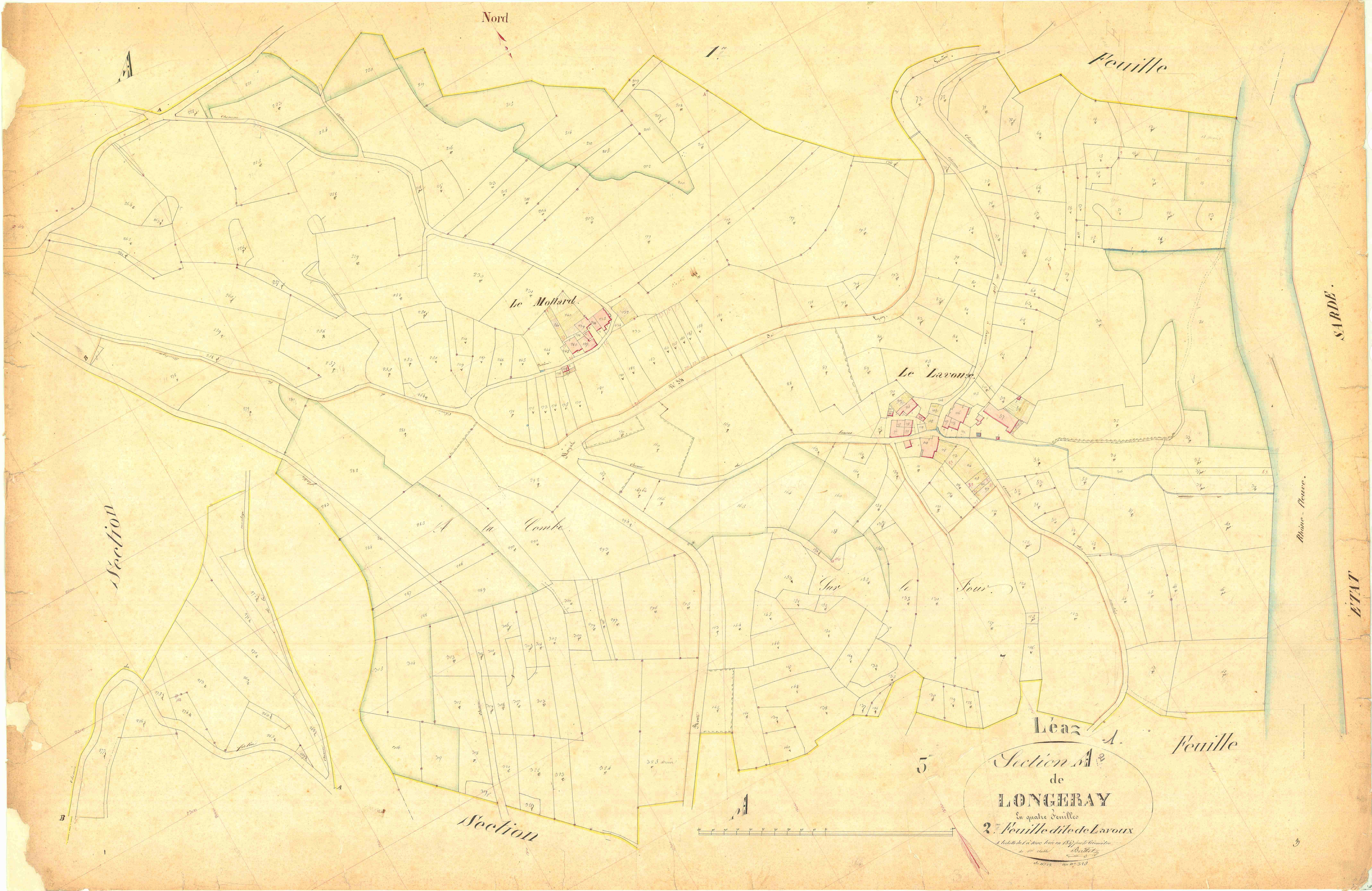 Léaz - 3 P 6906 - 3 P 6906 - Feuille 2 (1847)