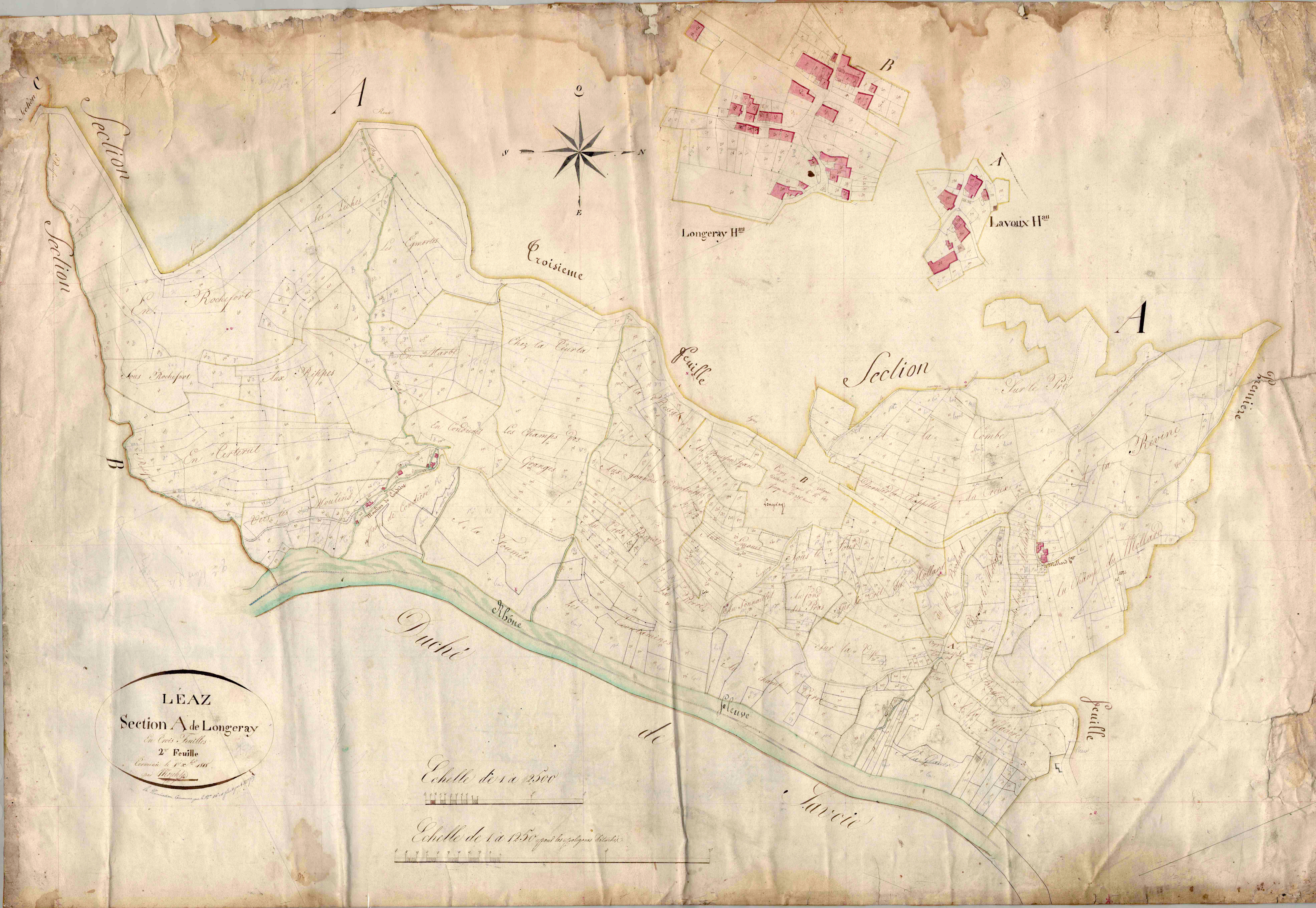 Léaz - 3 P 10183-3 - 3 P 10183-3 - Feuille 2 (1818)