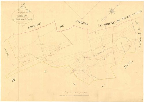 Lélex - 3 P 6924 - 3 P 6924 -  Feuille 2  (1846)