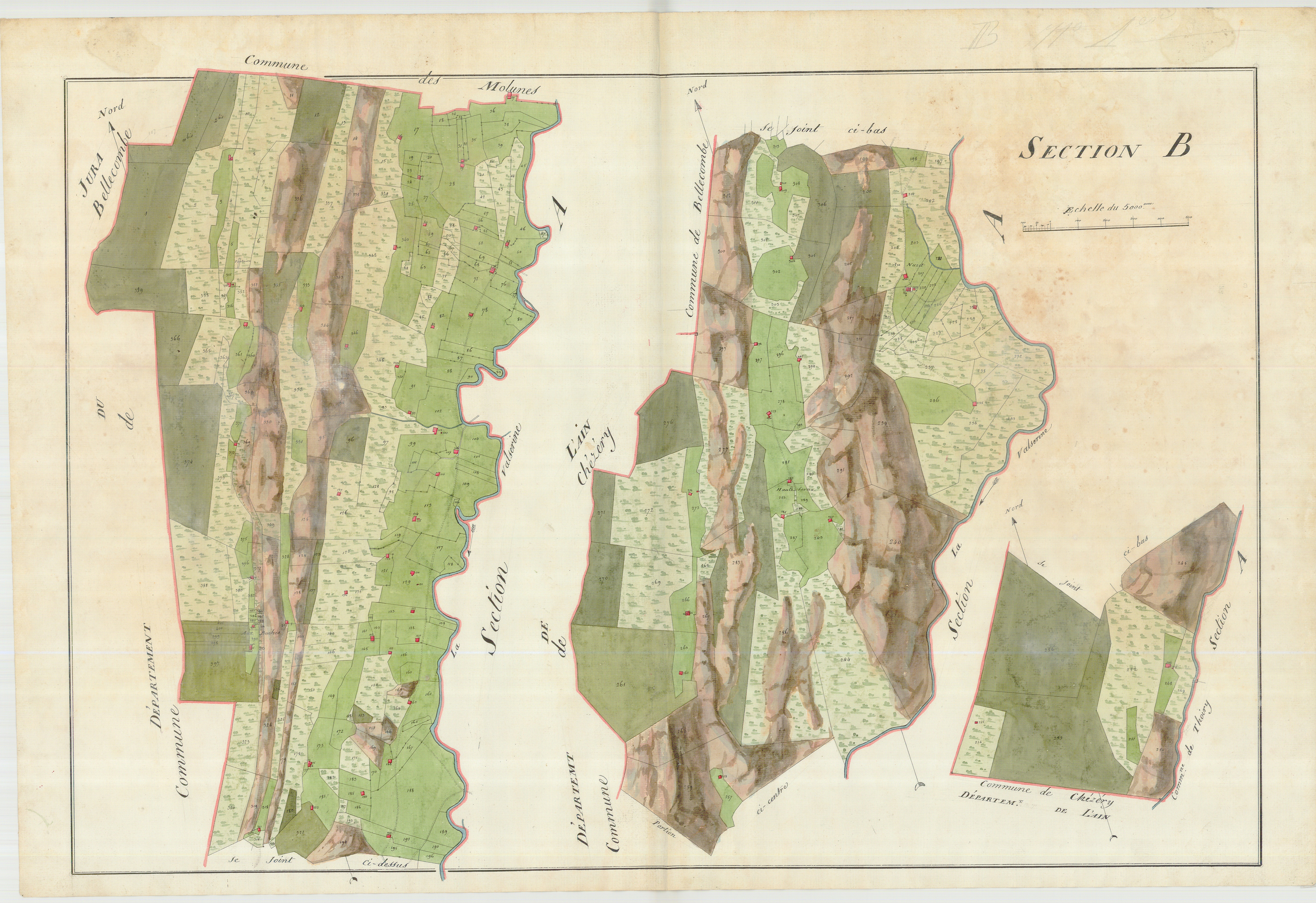Lélex - 3 P 10089-4 - 3 P 10089-4 -  Feuille 1  (1807)