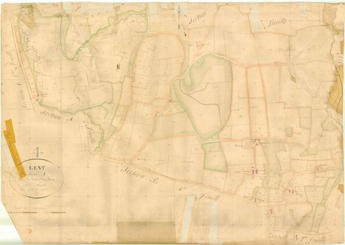 Lent - 3 P 6936 - 3 P 6936 -  Feuille 5  (1830)