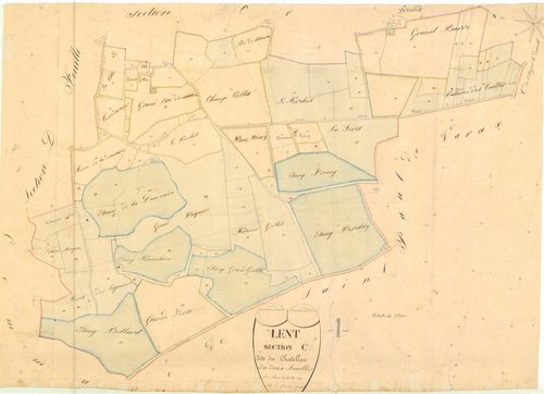 Lent - 3 P 6943 - 3 P 6943 -  Feuille 2  (1830)