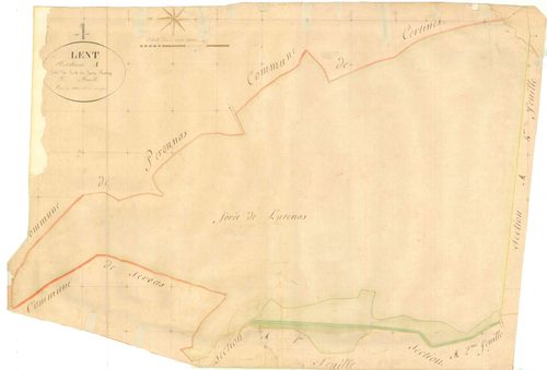 Lent - 3 P 6934 - 3 P 6934 -  Feuille 3  (1830)