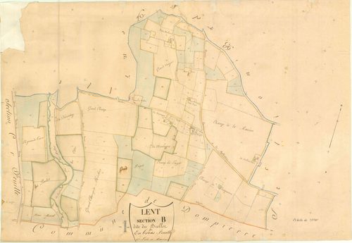 Lent - 3 P 6940 - 3 P 6940 -  Feuille 3  (1830)