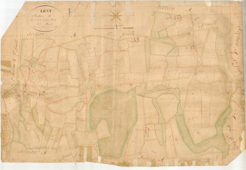 Lent - 3 P 6933 - 3 P 6933 -  Feuille 2  (1830)