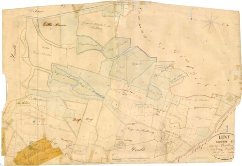 Lent - 3 P 6942 - 3 P 6942 -  Feuille 1  (1830)