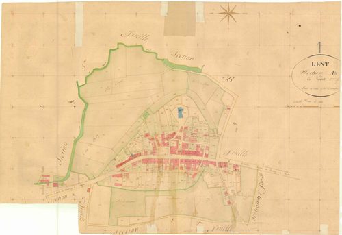 Lent - 3 P 6937 - 3 P 6937 -  Feuille 6  (1830)