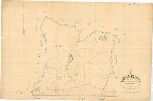Lescheroux - 3 P 6956 - 3 P 6956 -  Feuille 1  (1841)