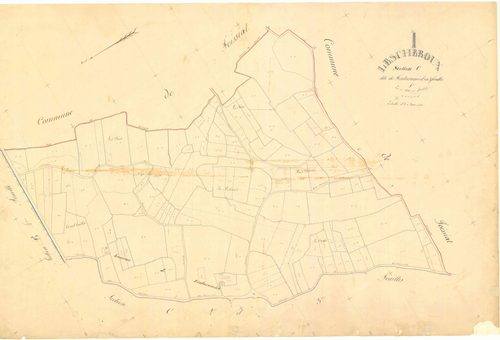 Lescheroux - 3 P 6960 - 3 P 6960 -  Feuille 1  (1841)