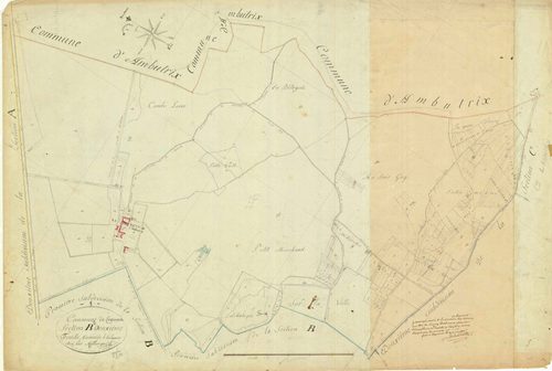 Leyment - 3 P 6973 - 3 P 6973 -  Feuille 2  (1826)