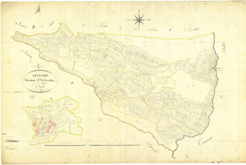 Leyssard - 3 P 6985 - 3 P 6985 -  Feuille 2  (1819)