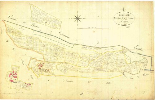 Leyssard - 3 P 6984 - 3 P 6984 -  Feuille 1  (1819)