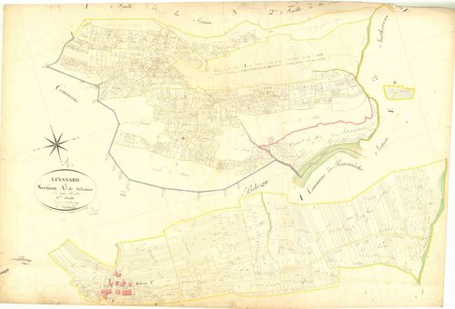 Leyssard - 3 P 6981 - 3 P 6981 -  Feuille 3  (1819)