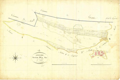 Leyssard - 3 P 6982 - 3 P 6982 -  Feuille 1  (1819)