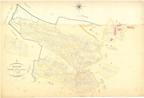 Leyssard - 3 P 6979 - 3 P 6979 -  Feuille 1  (1819)