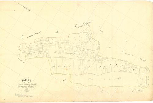 Lhuis - 3 P 7005 - 3 P 7005 -  Feuille 2  (1840)