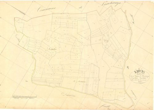 Lhuis - 3 P 7006 - 3 P 7006 -  Feuille 3  (1840)