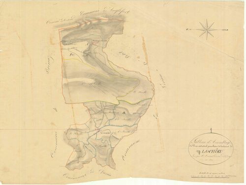 Lochieu - 3 P 7054 - 3 P 7054 -  Tableau d'assemblage  (1831)