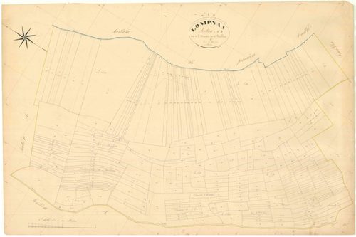 Lompnas - 3 P 7073 - 3 P 7073 -  Feuille 9  (1840)