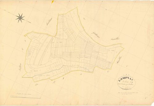 Lompnas - 3 P 7069 - 3 P 7069 -  Feuille 5  (1840)