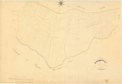Lompnas - 3 P 7066 - 3 P 7066 -  Feuille 2  (1840)