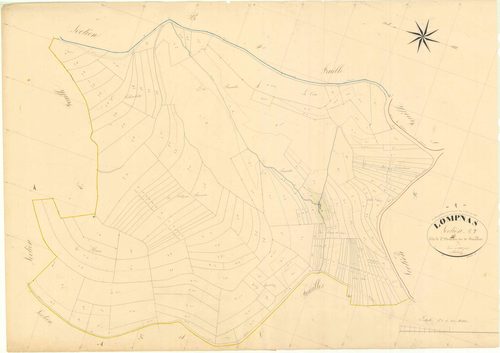 Lompnas - 3 P 7071 - 3 P 7071 -  Feuille 7  (1840)