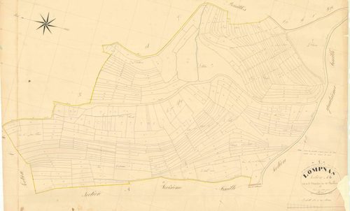 Lompnas - 3 P 7070 - 3 P 7070 -  Feuille 6  (1840)