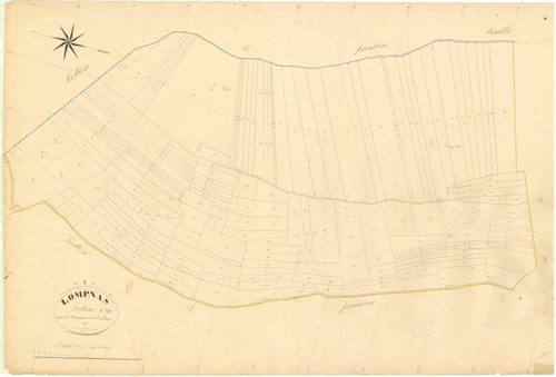 Lompnas - 3 P 7074 - 3 P 7074 -  Feuille 10  (1840)
