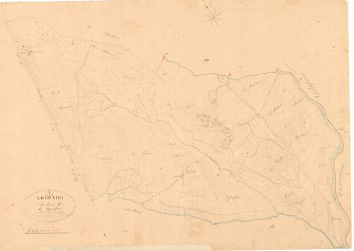 Lompnieu - 3 P 7117 - 3 P 7117 -  Feuille 1  (1830)