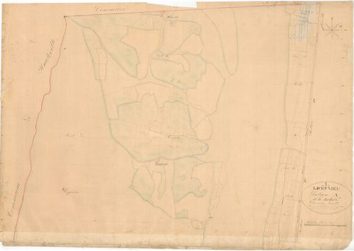 Lompnieu - 3 P 7114 - 3 P 7114 -  Feuille 1  (1830)