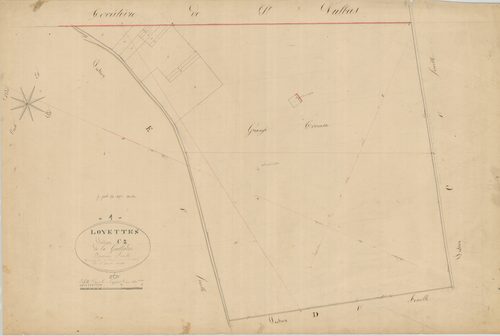 Loyettes - 3 P 7175 - 3 P 7175 -  Feuille 2  (1825)