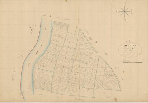 Loyettes - 3 P 7172 - 3 P 7172 -  Feuille 1  (1825)