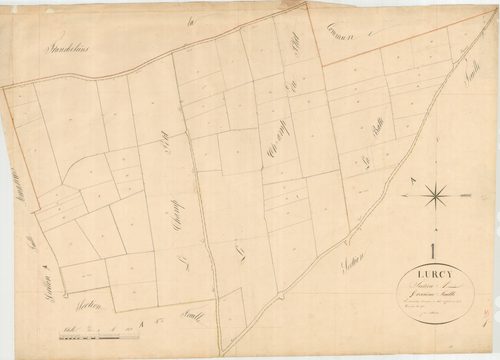 Lurcy - 3 P 7183 - 3 P 7183 -  Feuille 3  (1827)
