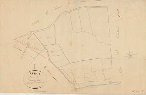 Lurcy - 3 P 7190 - 3 P 7190 -  Feuille 5  (1827)