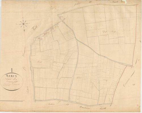 Lurcy - 3 P 7188 - 3 P 7188 -  Feuille 3  (1827)