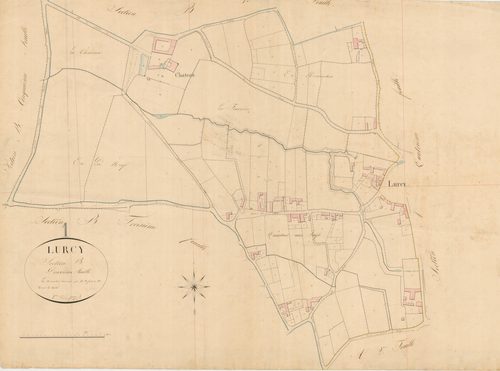 Lurcy - 3 P 7187 - 3 P 7187 -  Feuille 2  (1827)
