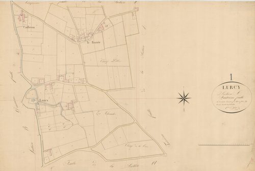 Lurcy - 3 P 7184 - 3 P 7184 -  Feuille 4  (1827)