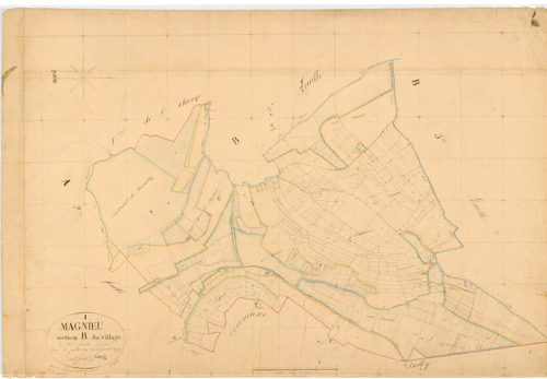 Magnieu - 3 P 7199 - 3 P 7199 -  Feuille 1  (1836)