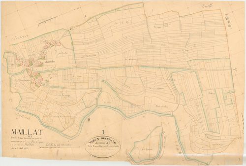 Maillat - 3 P 9422 - 3 P 9422 -  Feuille 1  (1810-1935)