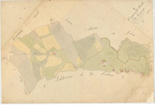 Maillat - 3 P 7203 - 3 P 7203 -  Feuille 1  (1810)