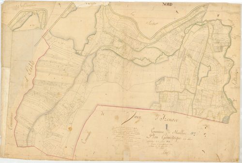 Maillat - 3 P 7205 - 3 P 7205 -  Feuille 1  (1810)