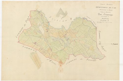 Malafretaz - 3 P 10122-2 - 3 P 10122-2 -  Feuille 1  (1809)