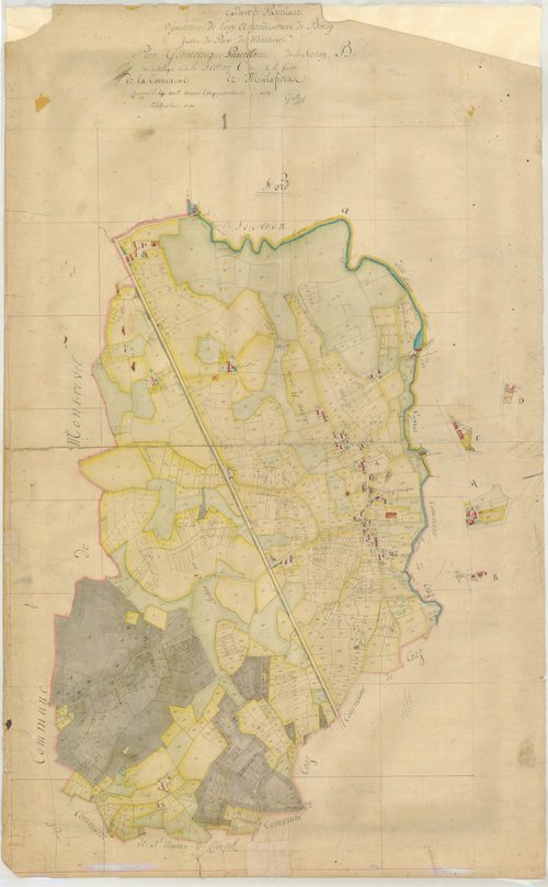 Malafretaz - 3 P 7209 - 3 P 7209 -  Feuille 1  (1809)